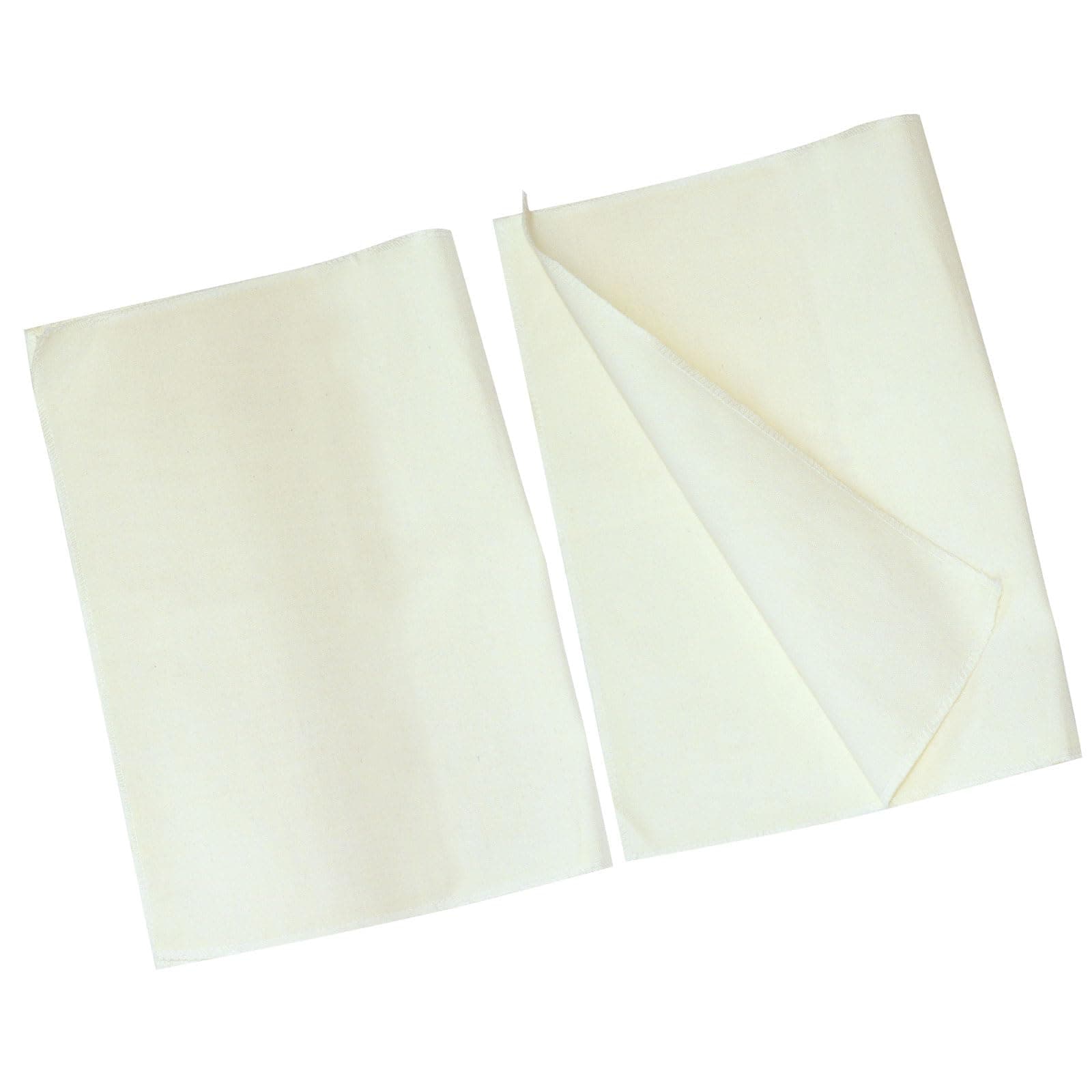 Hitefu 2 Packs 14x19 Inches Bread Proofing Cloth for Baking, Reusable Thick Linen Cloth for Pastry, Dough, Baguettes, Loaves & Homemade Bread