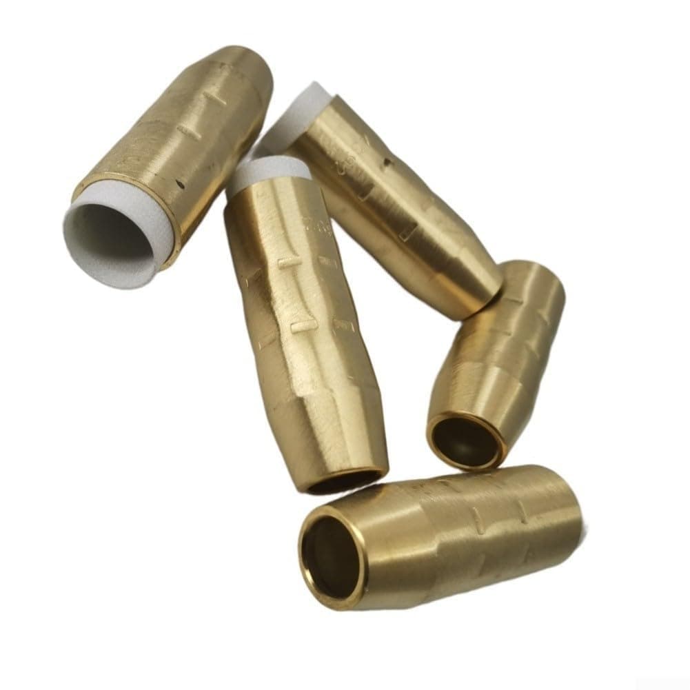 1/2 Inch Gas Nozzle 4392 Pure Brass 5-Pack
