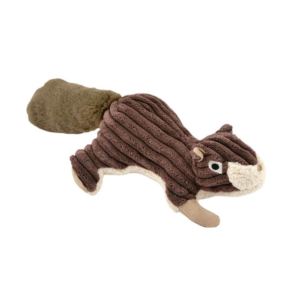 Tall Tails Classic Plush Squeaker Toy for Dogs, Squirrel