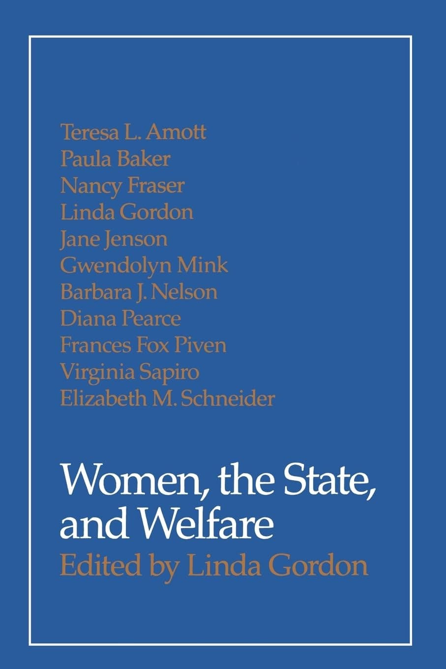 Women, the State, and Welfare