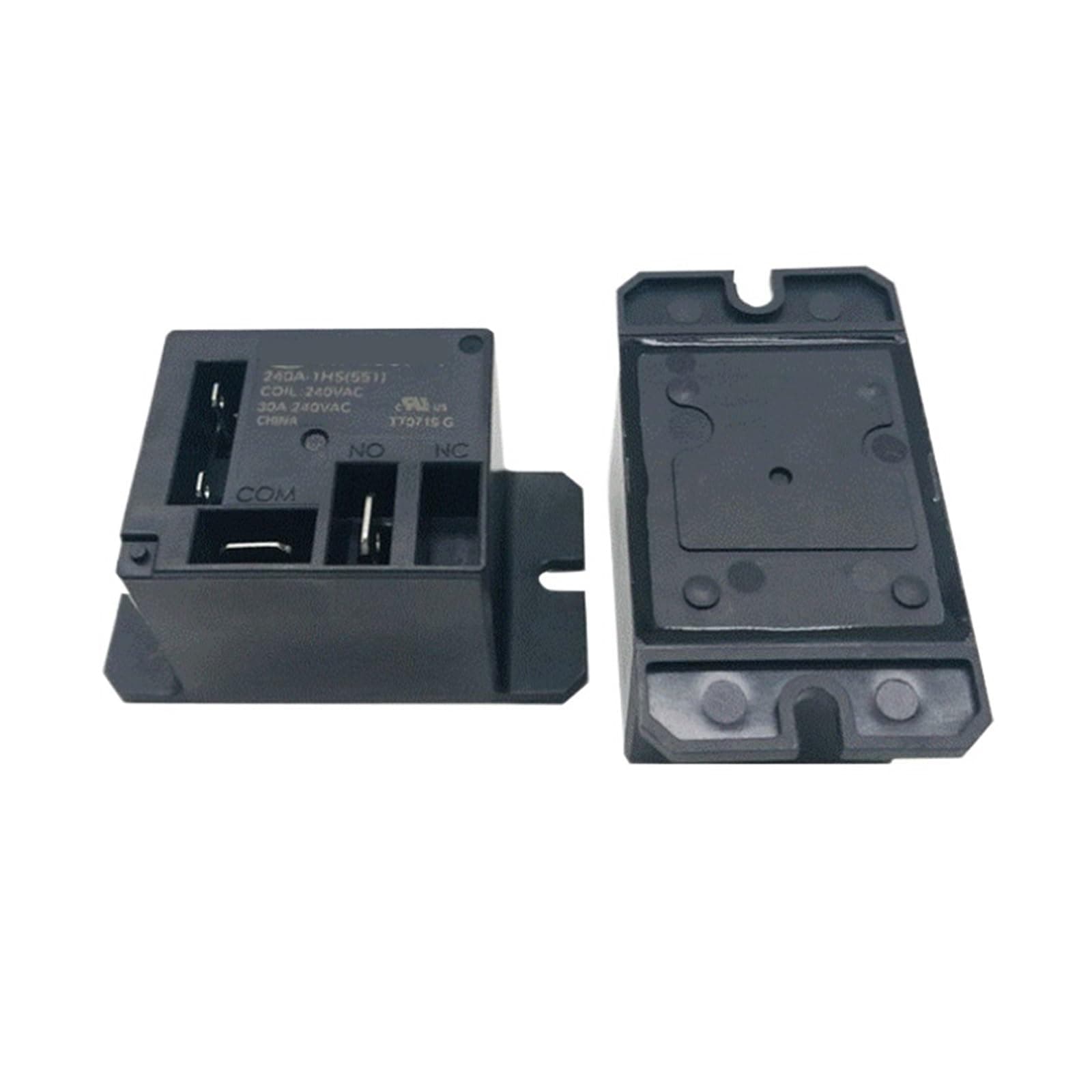 BSXYLVA Relay HF105F-4-220A-1HS 4-pin Normally Open 30A240VAC air Conditioning Relay(HF105F-4-120A-1HS)