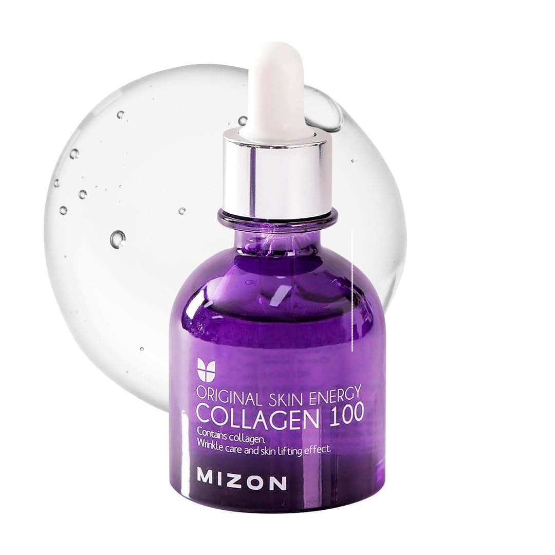 [MIZON] COLLAGEN 100 (30ml) Korean Skincare - Marine collagen serum for face - Intensive anti-aging treatment - Reduces wrinkles & fine lines - Hydration & Elasticity