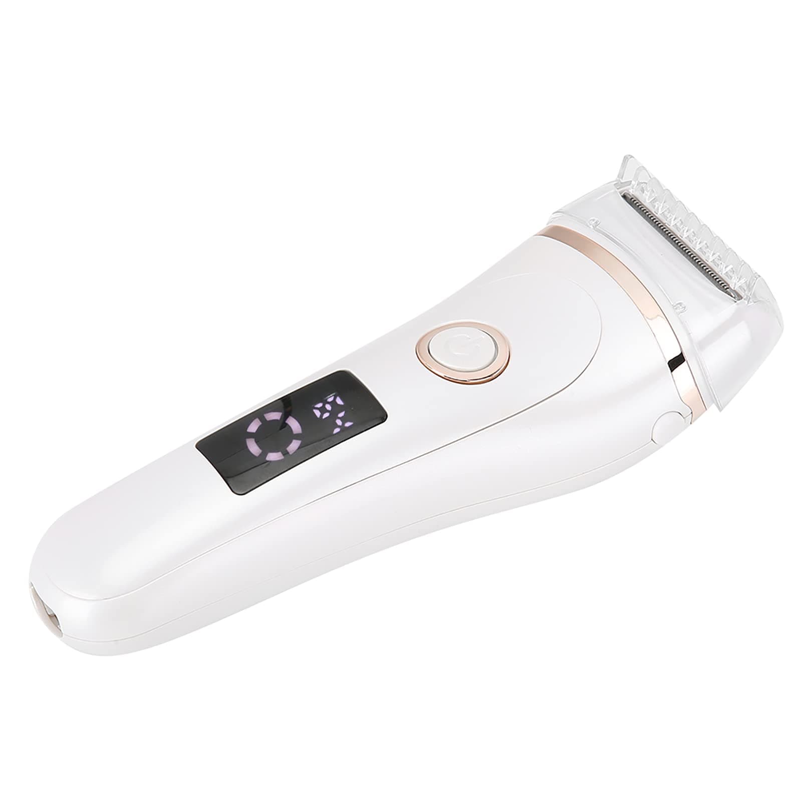 XHTLLO Women Electric, USB Charging, Waterproof, Low Noise Hair Removal Tool with 3 System, 70 Minutes Usage Time, Includes Cleaning Brush and Accessories