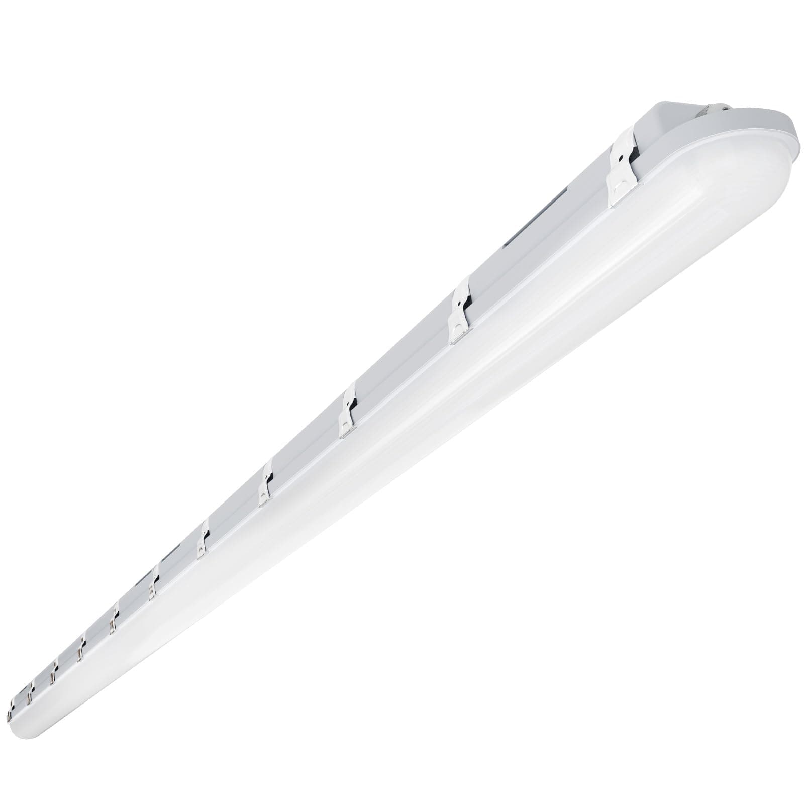JTT 8FT LED Vapor Tight Light 120/100/80W Tunable, 18000lm LED Vapor Proof Lighting Fixture IP66, 5000K/4000K/3000K Outdoor Shop Light Waterproof for Parking Garage Car Wash Warehouse ETL Listed