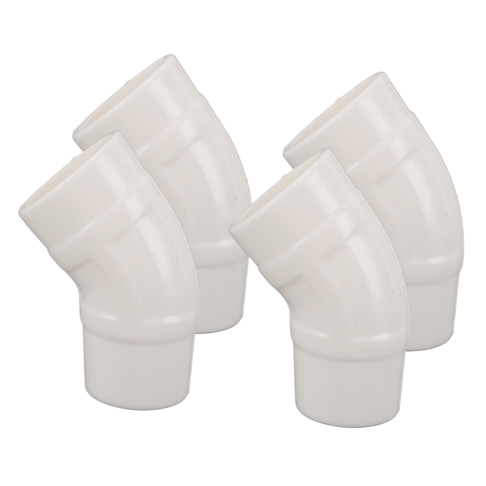4 PCS Pool Cleaner 45 Degree Elbow Silicone Pool Accessory for Zodiac G2 G3 G4 with Valve, Compatible Model: W70244, for Pool, SPA Pool Cleaner Bend Elbow Adapters