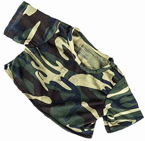 16" Camo T-Shirt Teddy Bear Clothes