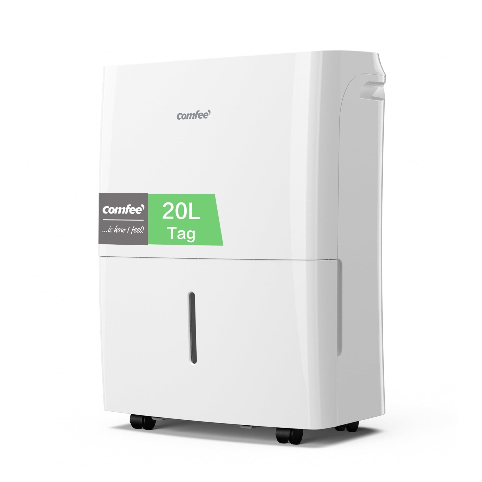 Comfee Luftentfeuchter MDDF-20DEN7, 20L/24h, Raumgröße ca.100m³(40m²), APP-fähig WLAN-Steuerung
