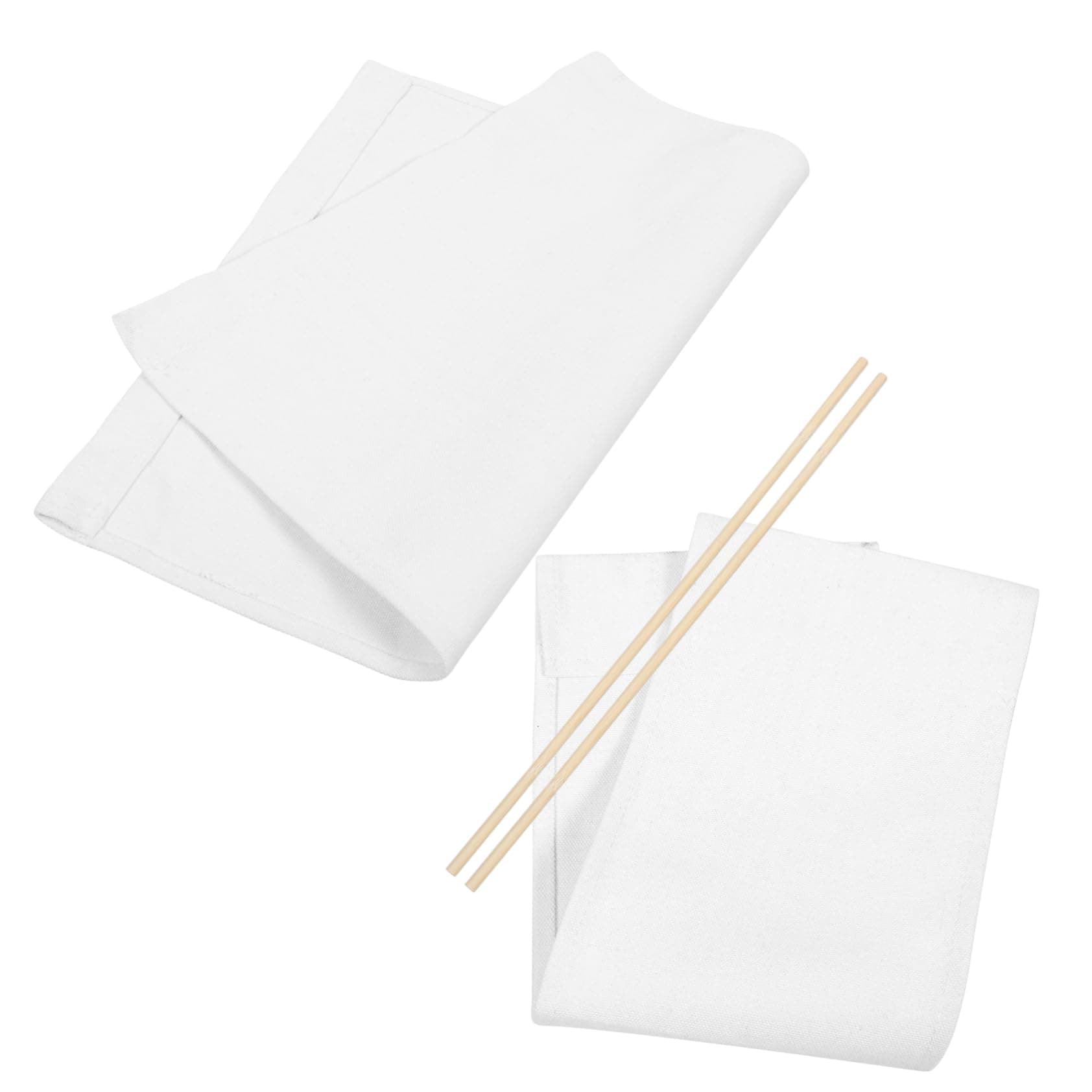 Folding Chair Seat Replacement Canvas White for Camping