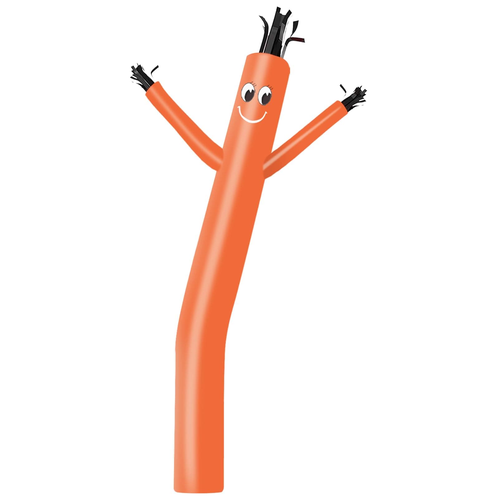 MOUNTO 10ft Inflatable Dancers Tube Man Attachment - 10 Feet 12inch Tall Wacky Waving Inflatable Dancing Tube Guy, High Durability Rip-Stop Nylon (Blower Not Included) (Orange)