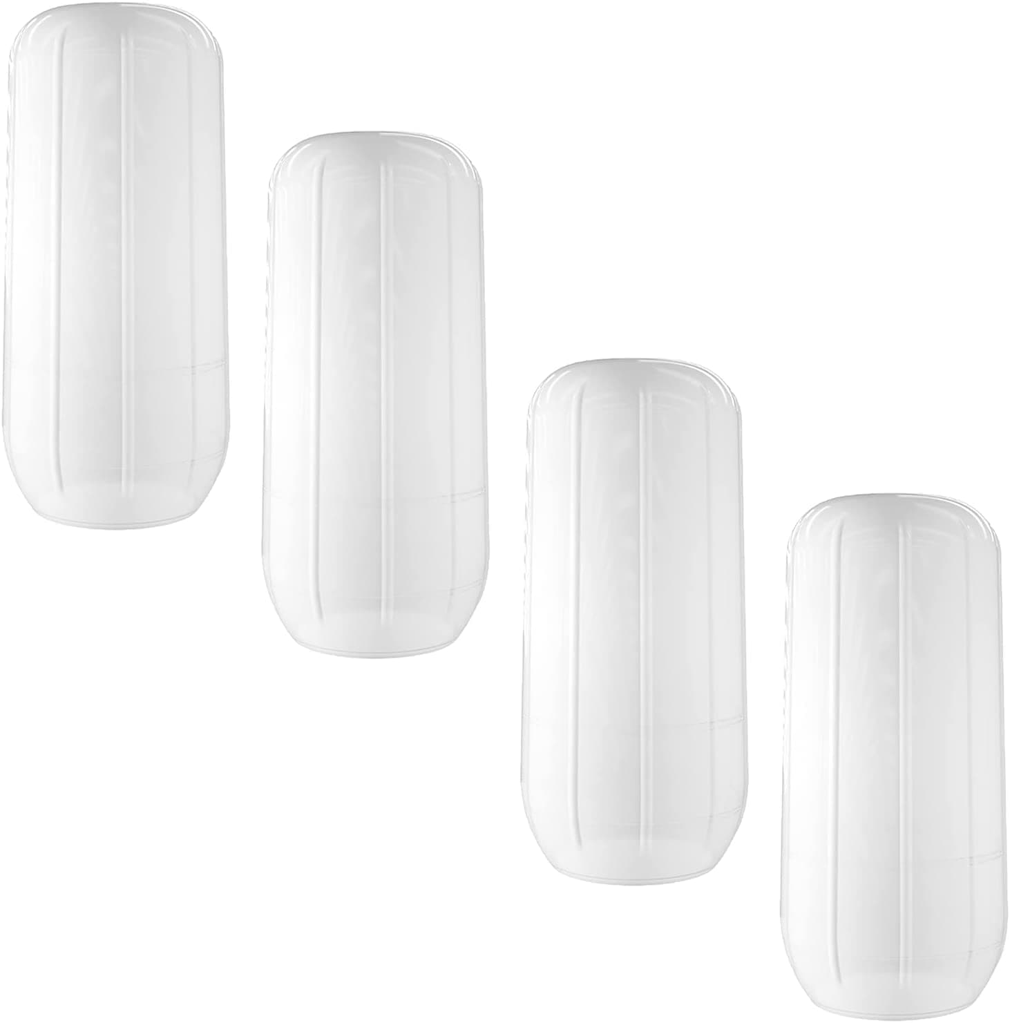 Deacocal 4 Pack Reusable Silicone Travel Accessory Elastic Sleeve for Leak Proofing For Standard and Bulk Travel Sized Toiletries(White), Sleeve#White01, Case
