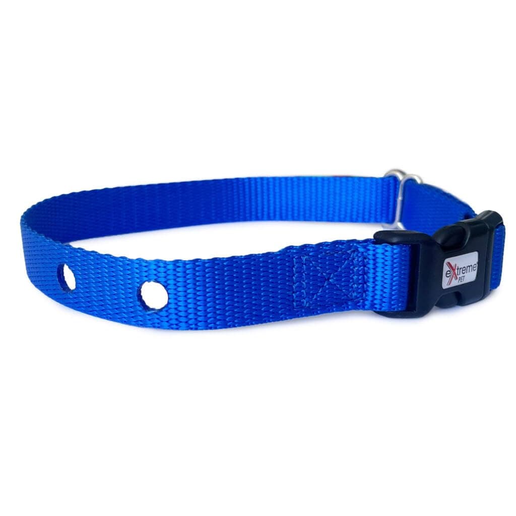 Extreme Dog Fence Replacement Collar Strap, Blue, Universal Fit