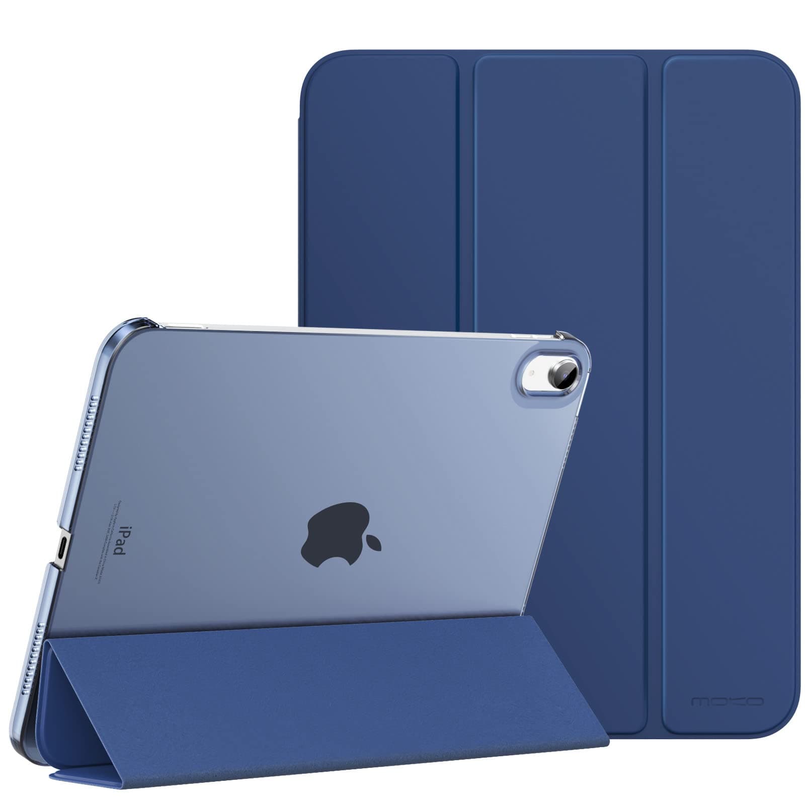 MoKo for iPad (A16) 11th Generation Case, iPad 10th Gen Case, Navy Blue