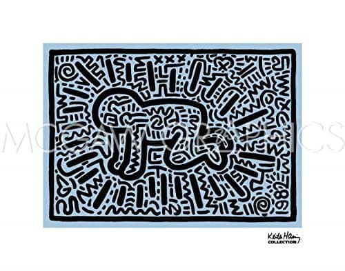 Bruce McGaw KH18 by Keith Haring 10.5"x7.5" Art Print Poster