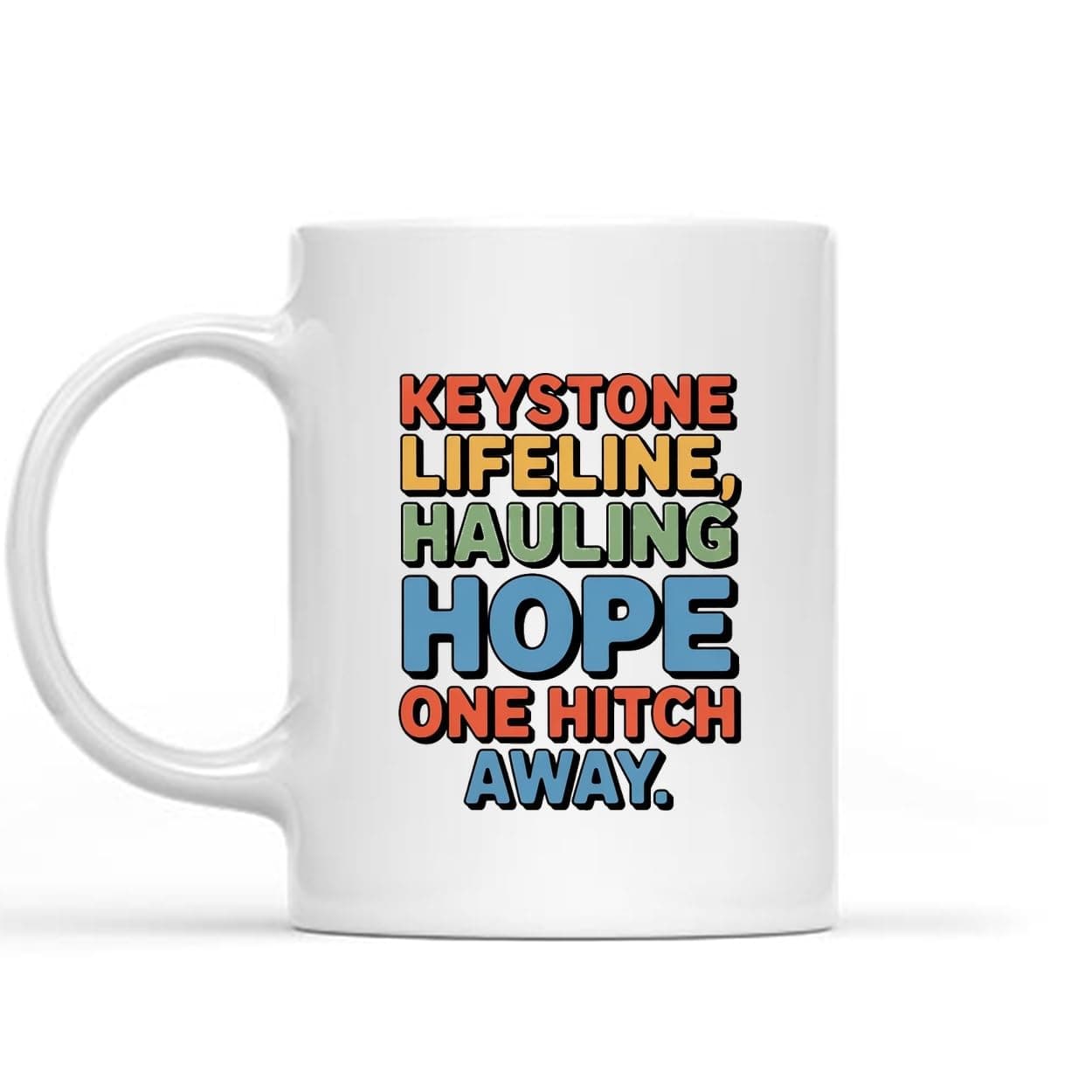 Tow Truck Driver Rescue Ride Pennsylvania Custom Mug