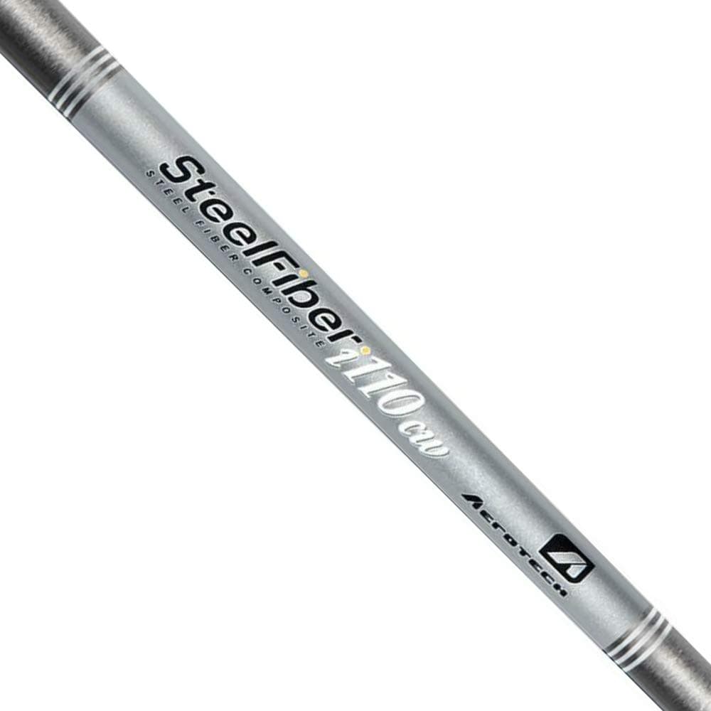 AeroTech SteelFiber i110 Iron Shafts - 0.355 - Tour Shop Fresno (PW - 36.5", Regular - 110gr)