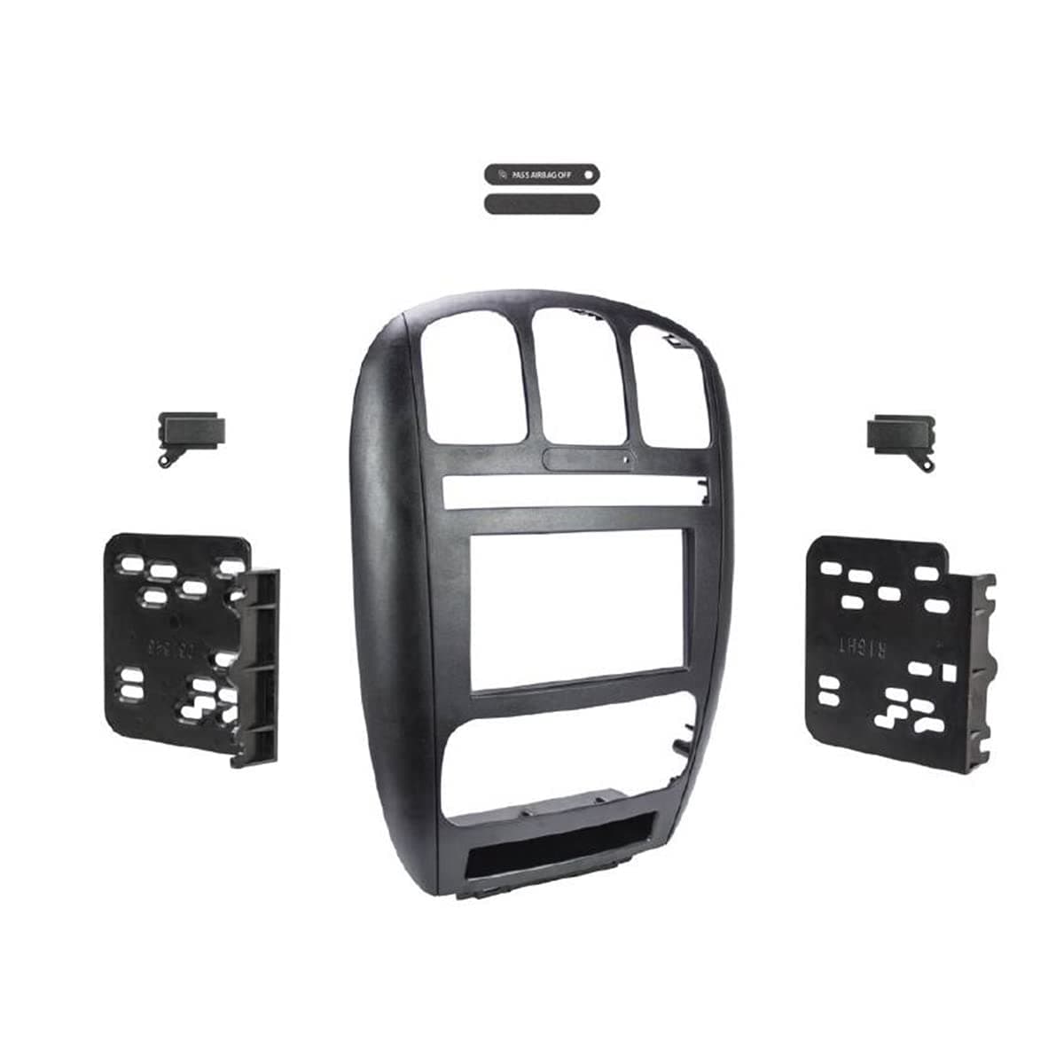 Metra 95-6539 01 02 03 04 05 06 07 Caravan / Town & Country Car Radio Stereo Installation Double Din Dash Kit