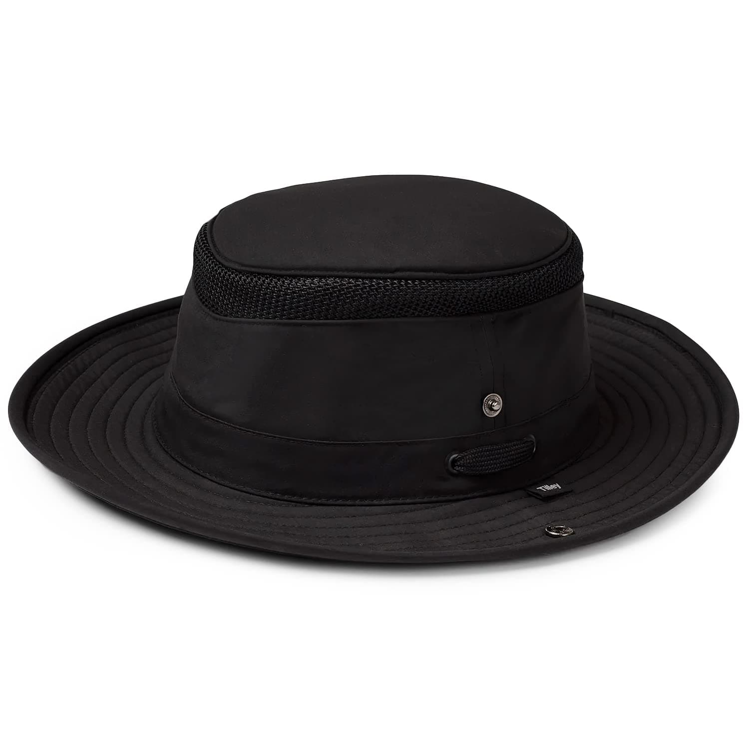 LTM3 Airflo Classic Sun Hat, Black/Black, 7 3/8
