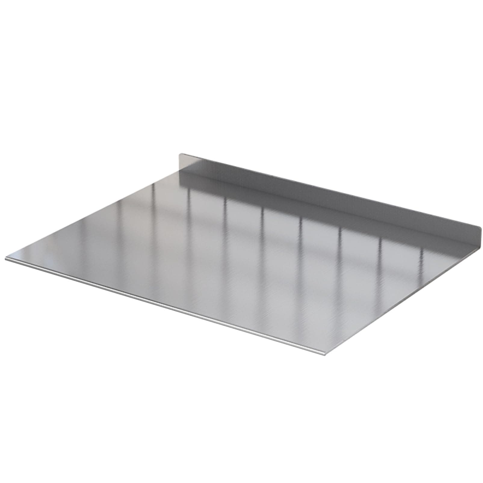 Stainless Steel Cutting Board for Kitchen with Lip Large Metal Cutting Board SUS 304 Chopping Board for Meat,Fruit,Vegetables,Food (15.7 * 23.6in(40 * 60cm),Thick:2mm)