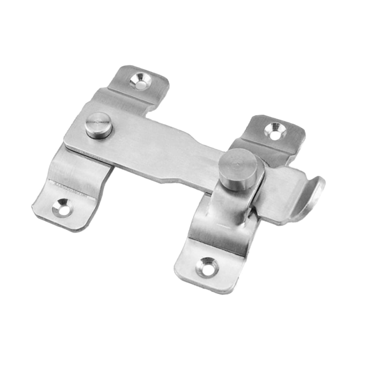 Tofficu Solid Stainless Steel Door Latch Security Barrel Bolt for Door Hardware Simple Design