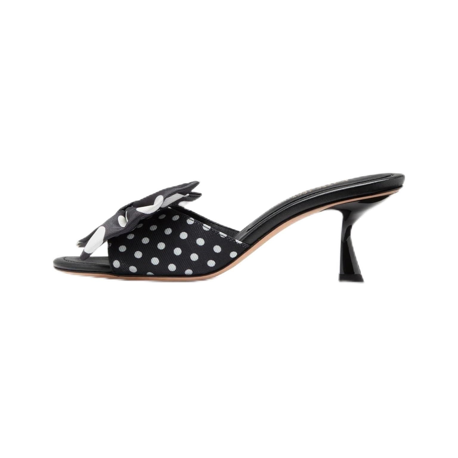 Kate Spade New York Rue Pump, Black/Cream Multi, 7.5