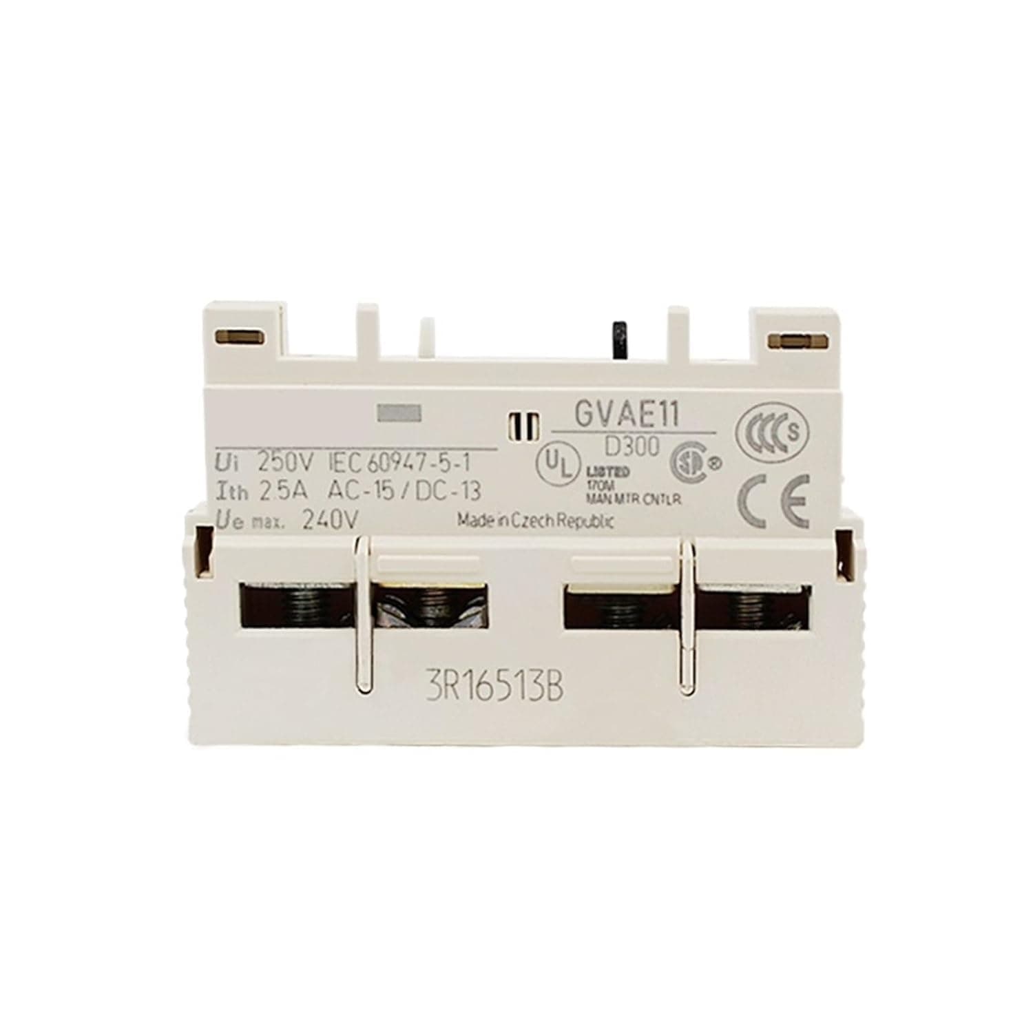 Circuit breakerGV2 Instantaneous Auxiliary Contact Blocks for GV2 Circuit Breaker GVAE1 GVAE11 GVAE20 1Pcs (Size : GVAE11)(GVAE1)