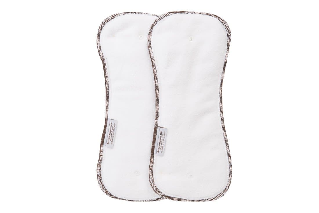Buttons Cloth Diapers - Large Nighttime "Doubler" Insert - 2 Pack