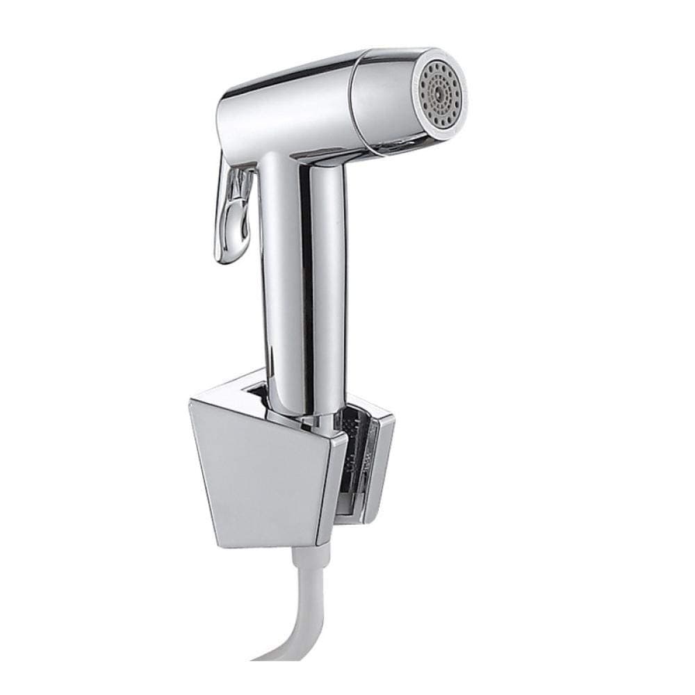 ZLOCYIVHE Toilet Hand HeldSprayer -Set electroplated pressurized Toilet Companion Toilet Spray Gun Set Three-Piece Wall Mounted