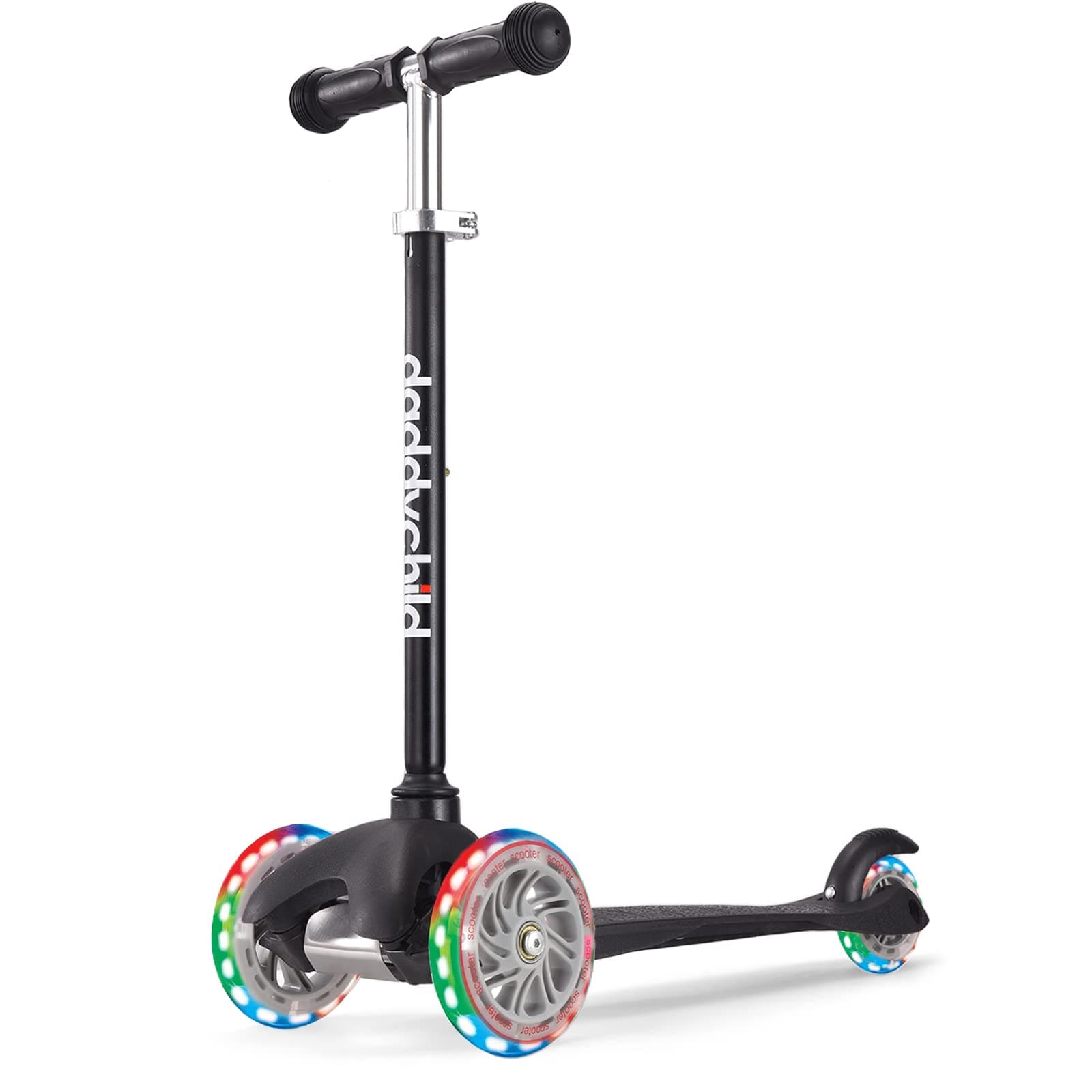 3 Wheel Scooters for Kids, Kick Scooter for Toddlers 3-8 Years Old, Boys and Girls Scooter with Light Up Wheels, Mini Scooter for Children