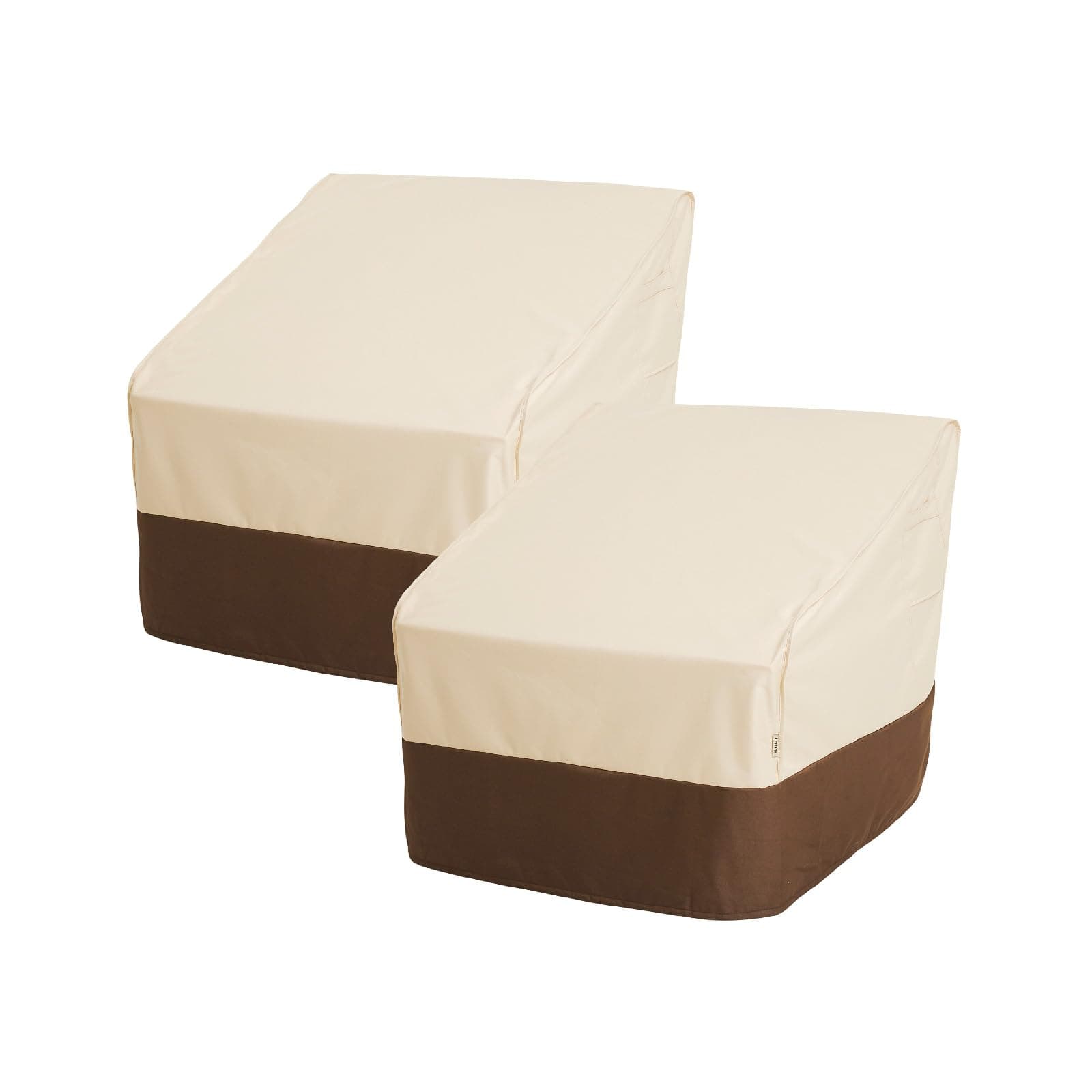 Loriano Patio Chair Covers Waterproof Outdoor Furniture Chair Covers 600D Heavy Duty Fit as Lawn Lounge Deep Seat(2 Pack,Large)