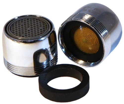 2.0 GPM Faucet Aerator Dual Threaded/Aerated Cascade Stream Full flow
