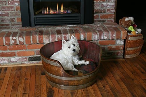 Wine Barrel Pet Bed By Wine Barrel Creations