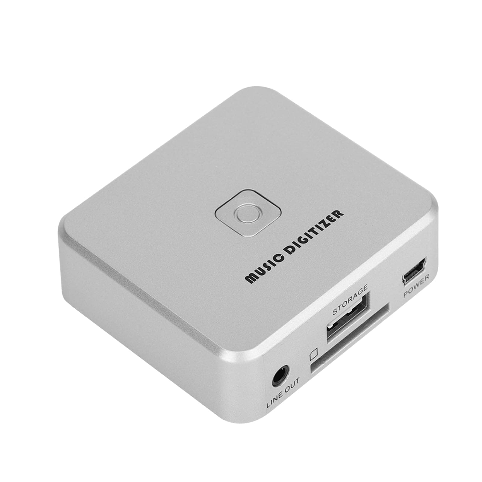 Aoresac to MP3 Music Digitizer, Analog o Converter to USB Card, 128Kbps Stereo Recording Box with Remote for Cassette Tape LP Playback Without PC