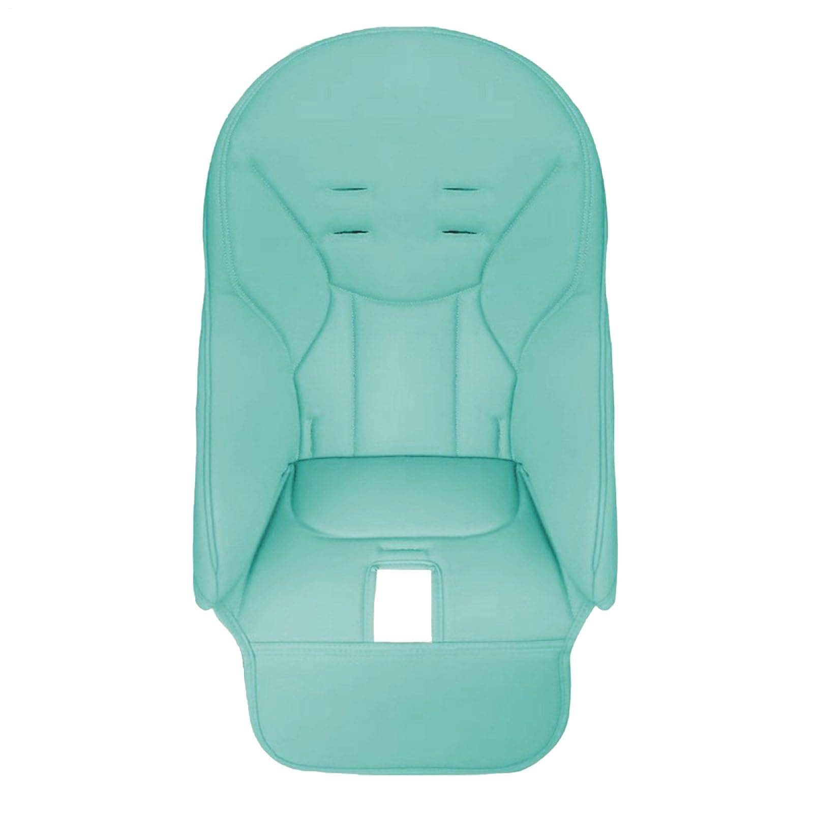 High Chair Cover for Baby, PU Leather High Chair Cushion Replacement, Comfortable Non Slip Seat Pad for Most Brand Baby Dining Chairs, Machine Washable