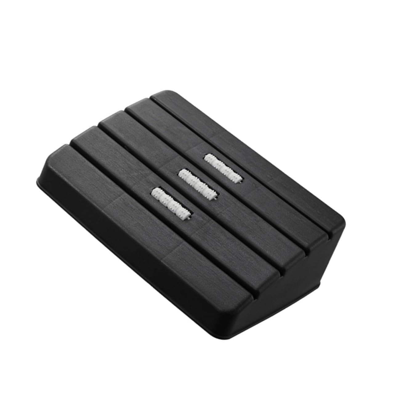 QUMIIRITY Ergonomic Office Foot Rest with Rollers, Compact Pp Footstool for Home and Office, Strong Bearing