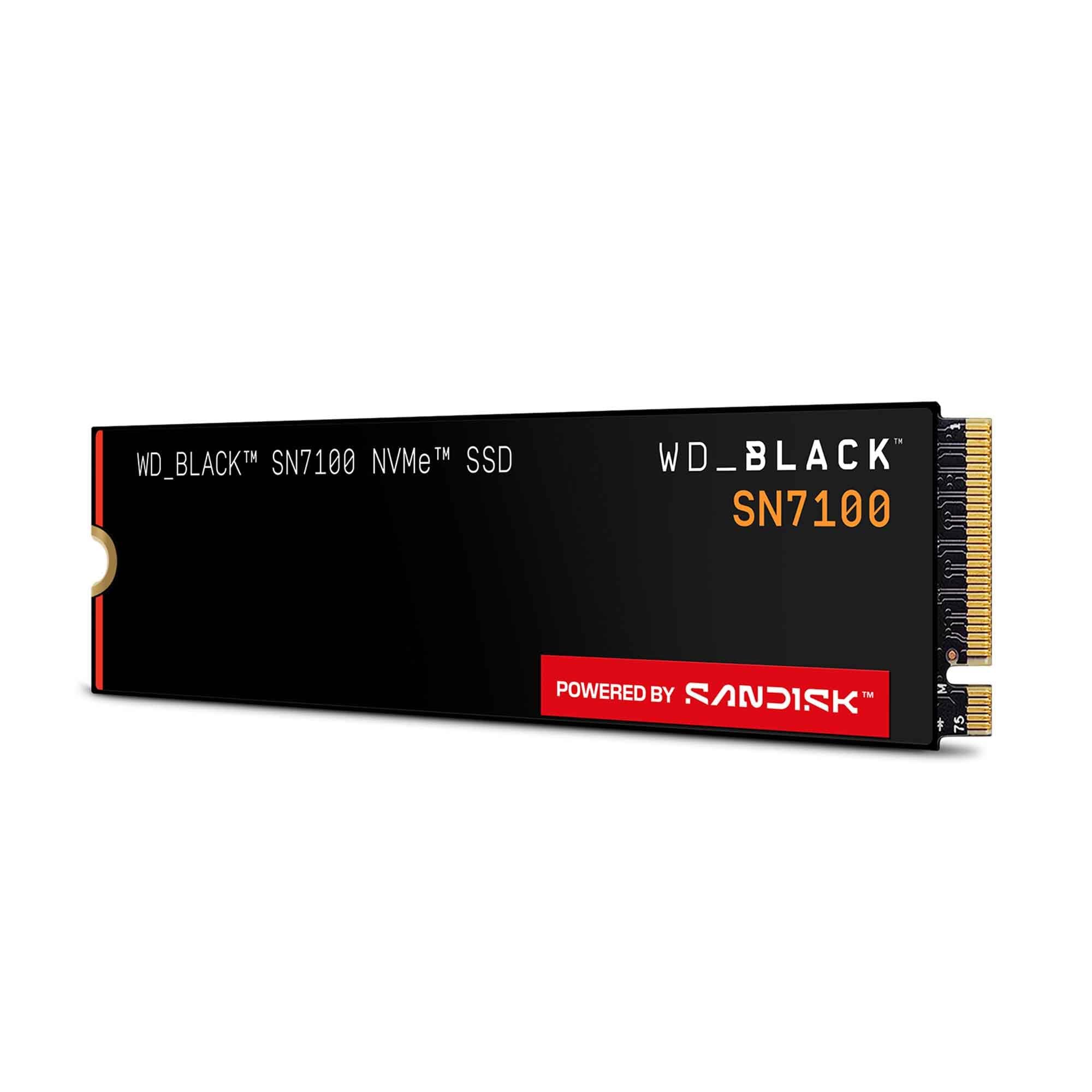 Western Digital ウエスタンデジタル 内蔵SSD 2TB WD Black SN7100 (読取り最大 7,250MB/秒) M.2-2280 NVMe WDS200T4X0E-EC 【国内正規代理店品】