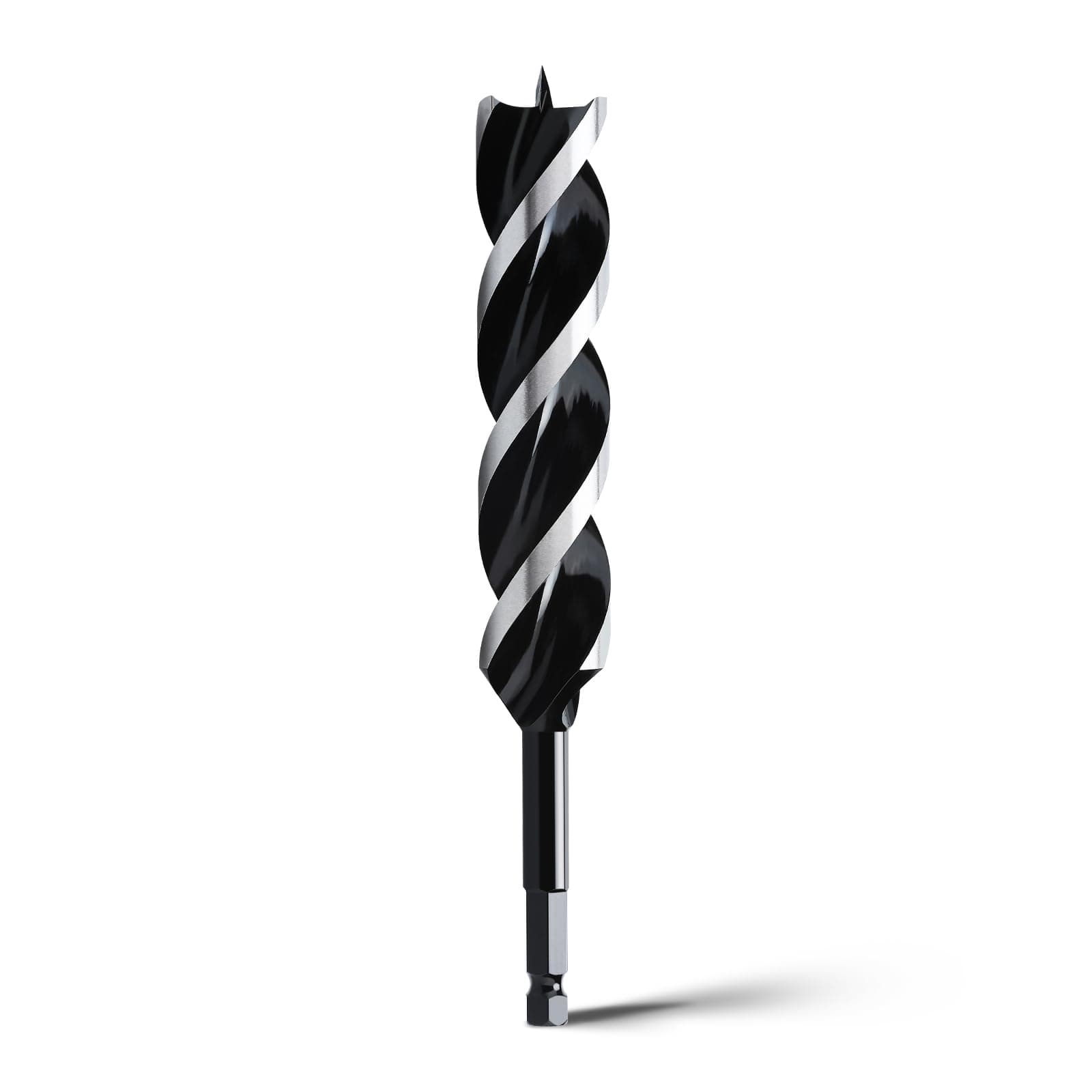 WOBLLMX 1-1/2" x 9" Auger Drill Bit for Wood,Hex Shank Tri Flute