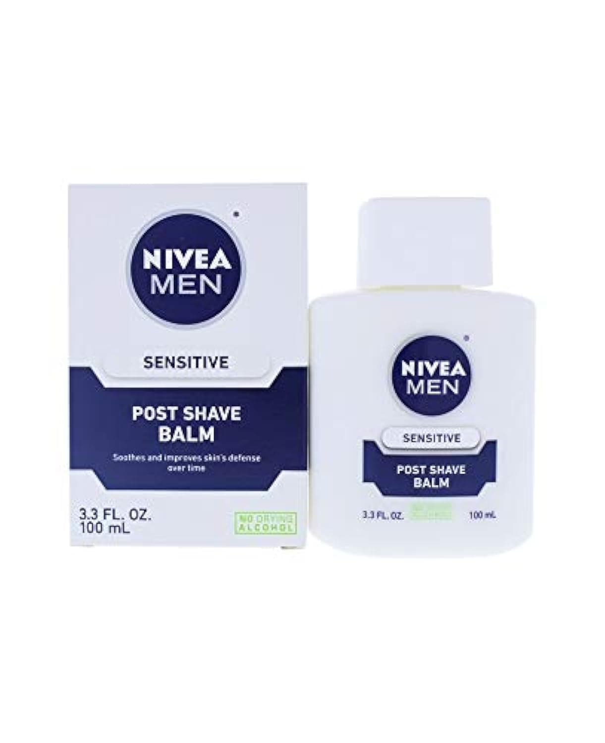 Nivea Men Sensitive Post Shave Balm - 3.3 oz, Pack of 2