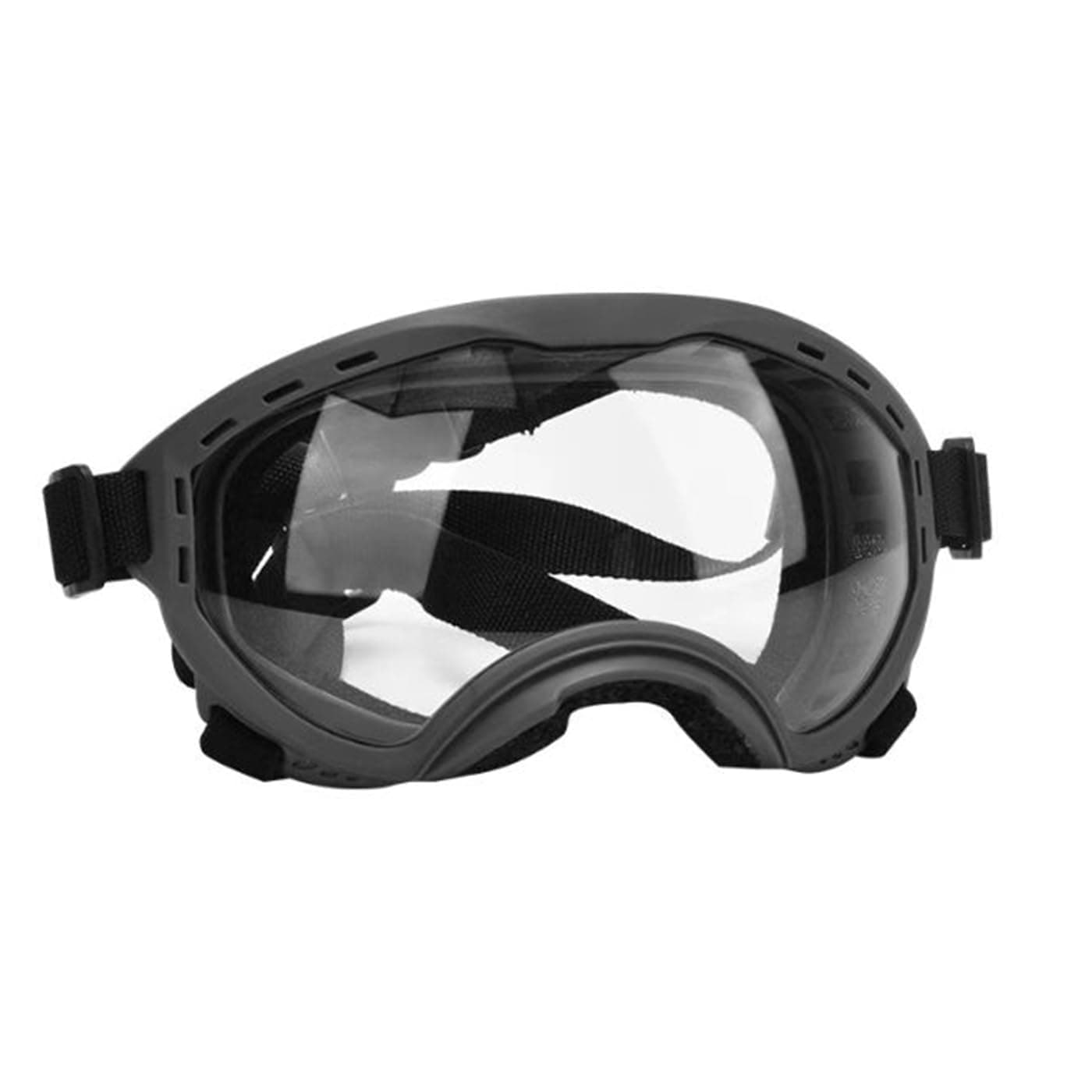 Dog Goggles, Anti-UV Sunglasses for Medium to Large Dogs, Windproof Dustproof Snowproof Eye Protection with Soft Frame for Outdoor Activities