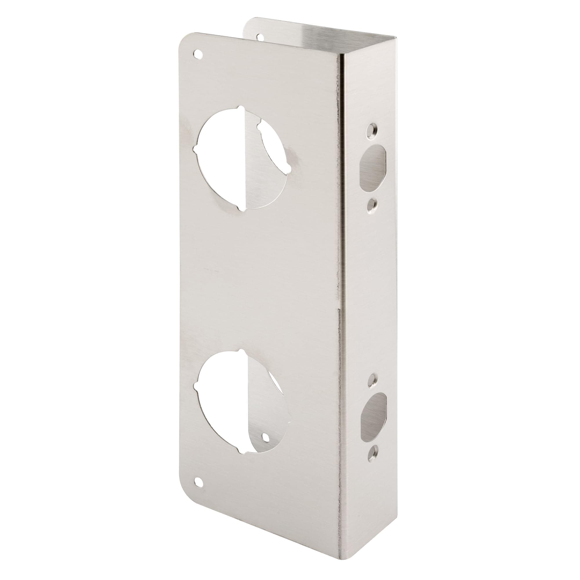 PRIME-LINE Defender Security U 10546 Steel Door Guard, 5-1/2 In., 2-3/4 In. by 1-3/4 In., Stainless (Single Pack)
