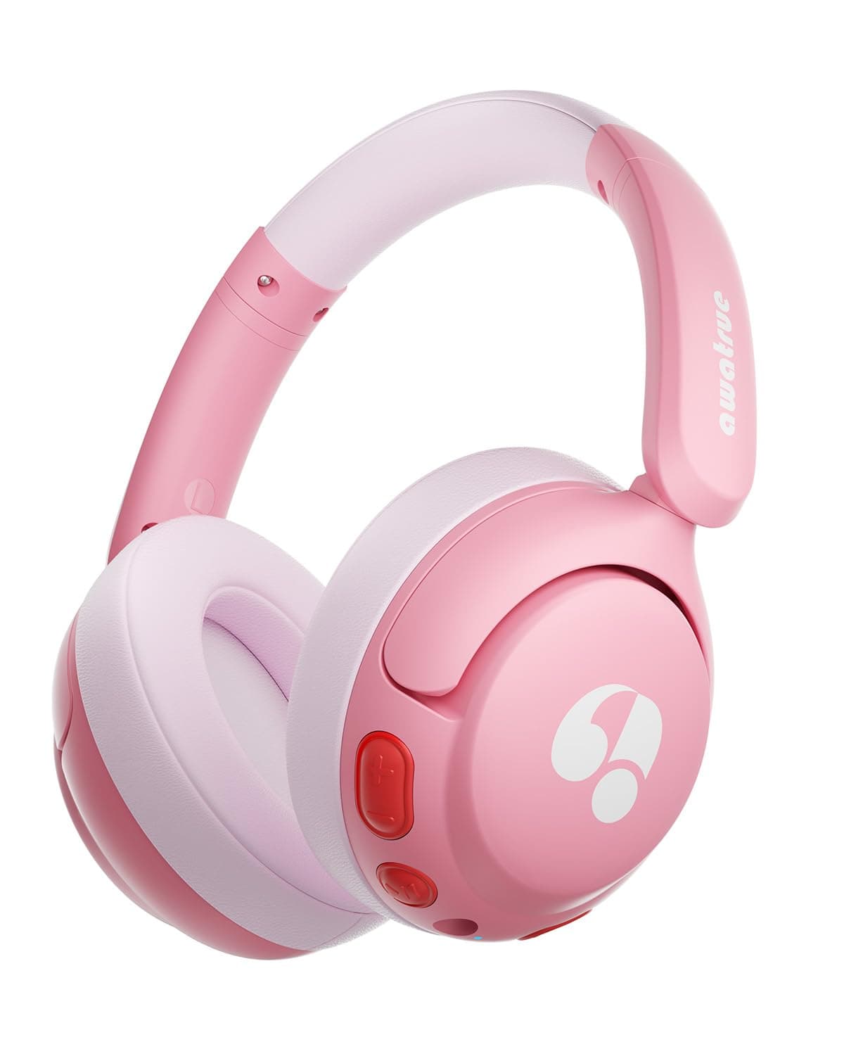 awatrue Kids Headphones Wireless, 75H Playtime, 5.4 Bluetooth & 3.5mm Jack AUX Cable, 85dBA Volume Limited, BPA Free/CPC Certified, Over Ear Toddler Headphones with Mic for iPad/Tablet/Travel/School