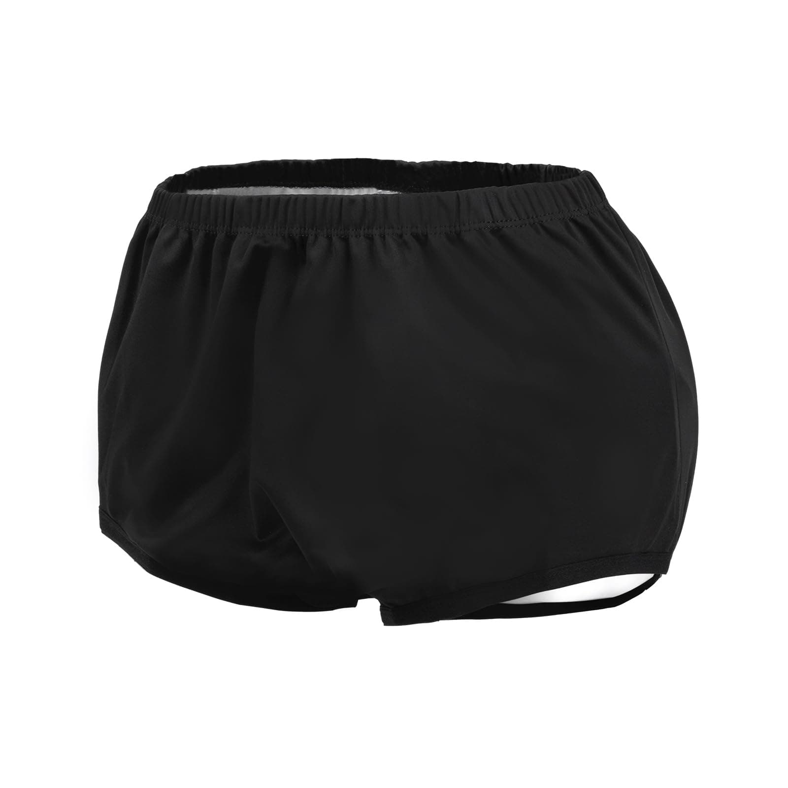 Adult Diaper Covers Waterproof, Reusable Plastic Rubber Pants for Incontinence, Leak Proof Protective Underwear Overnight (Black, 3XL)