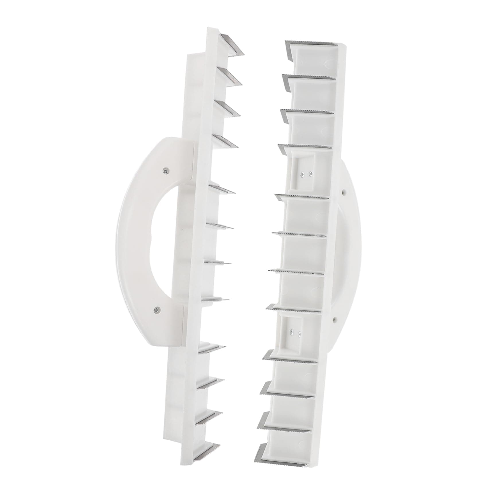 ASAKKURA 2pcs Right Angle Sword Drywall Repair Tools Finishing Cutter Skimming Blade Hand Planer