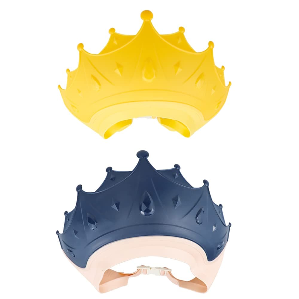 NAIHOD Baby Shower Cap, 2 Pieces, Soft Adjustable