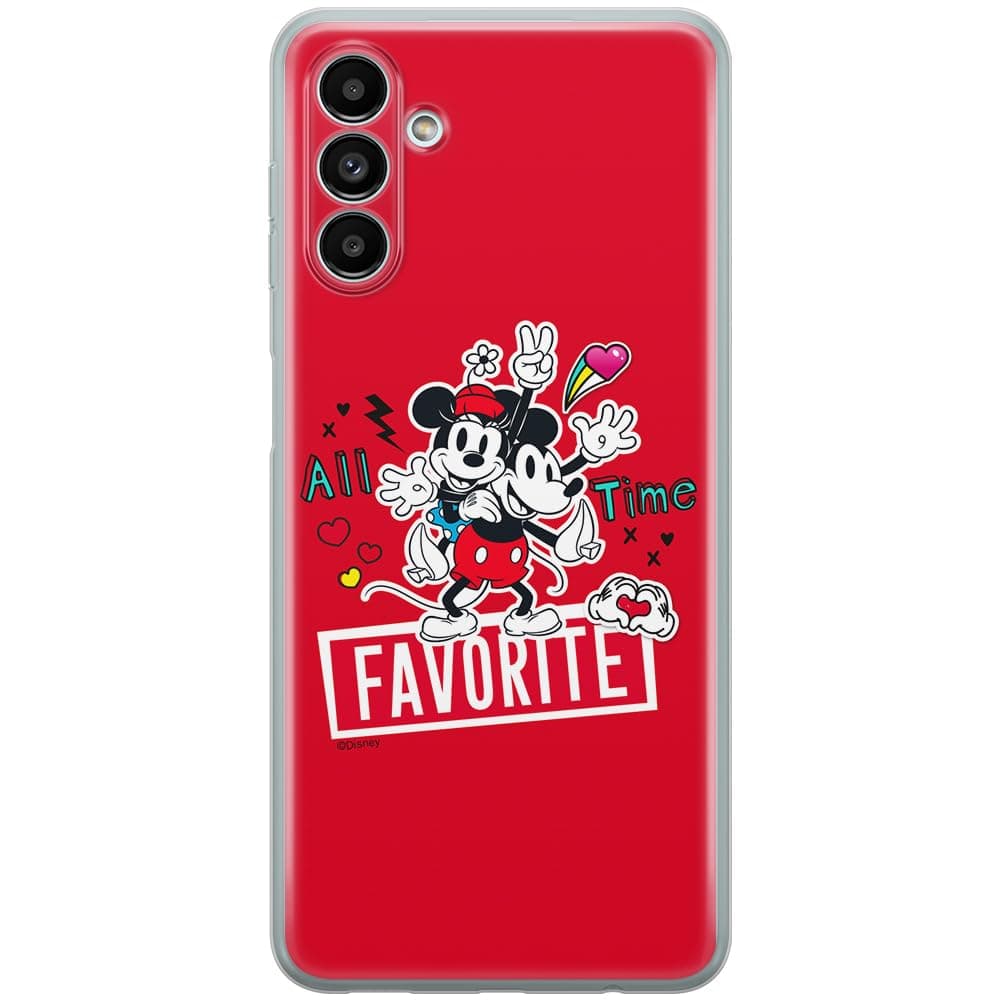 ERT GROUP Mobile Phone case for Samsung A13 5G Original and Officially Licensed Disney Pattern Mickey & Minnie 011 optimally adapted to The Shape of The Mobile Phone, case Made of TPU