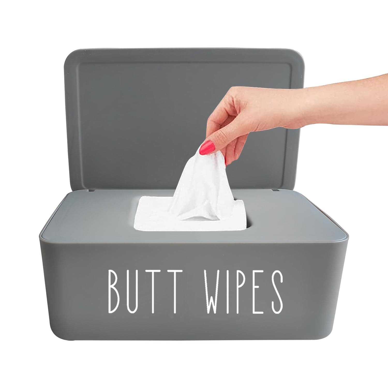 Moorfowl Butt Wipes Dispenser 7.28" L * 4.80" W * 2.75" H