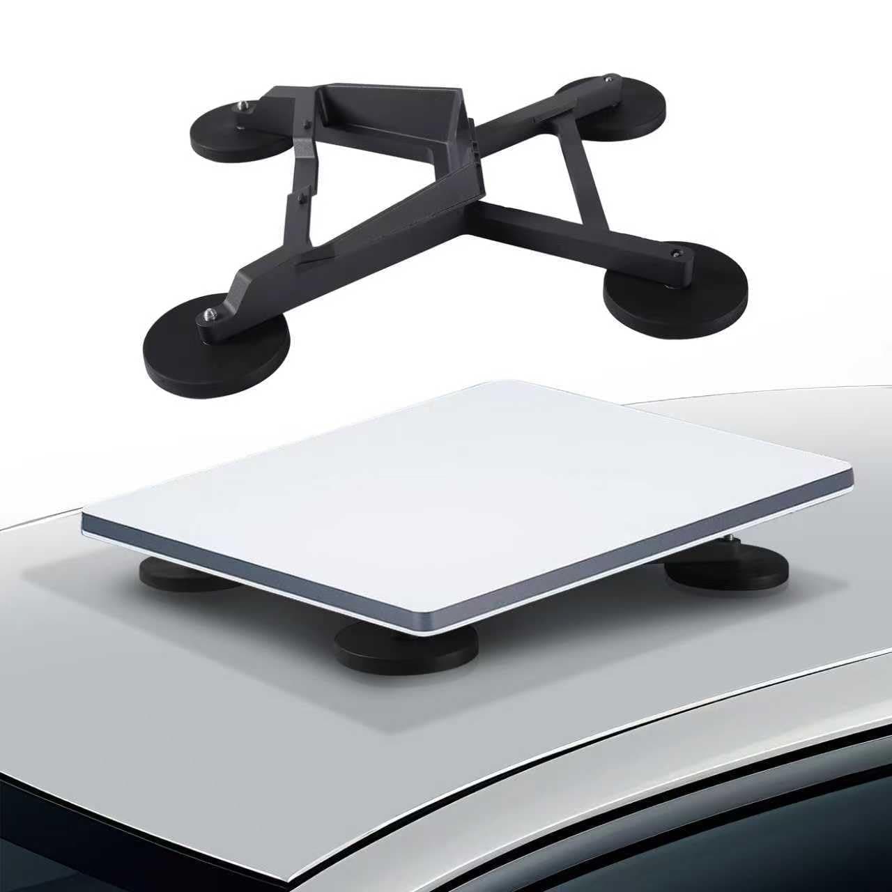 Ruichipower Starlink Mini Magnetic Car Mount - Powerful Magnetic Base, Aluminum Alloy, Low-Profile Design, Quick Release Mounting Kit, for RV, Van, Truck, Boat & Yacht