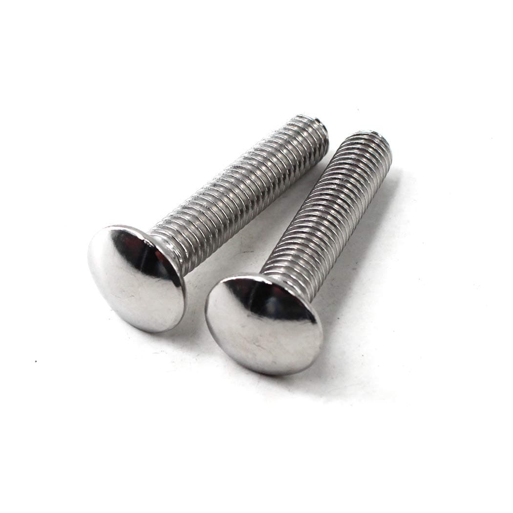 M6x45 Carriage Bolts 304 Stainless Steel Square Bolts (Pack of 30)