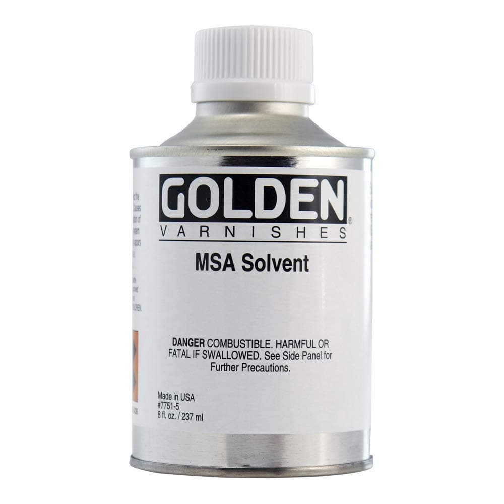 GOLDEN ARTIST COLORS 77515 MSA SOLVENT 8OZ