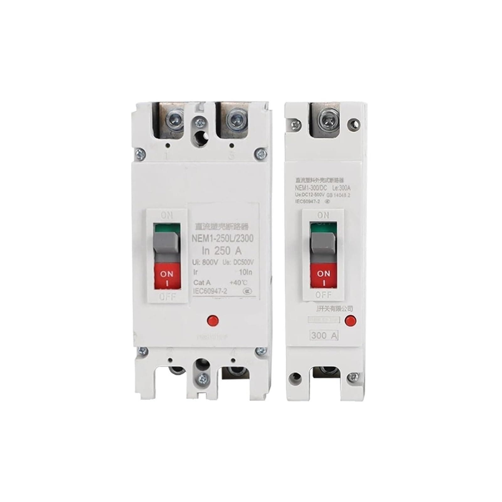 1/2P DC Circuit Breaker 12V 24v 48V 96V 120V 150A 200A 250A 300A 400A 500A 600A Cells Protector Battery Isolator(200A)