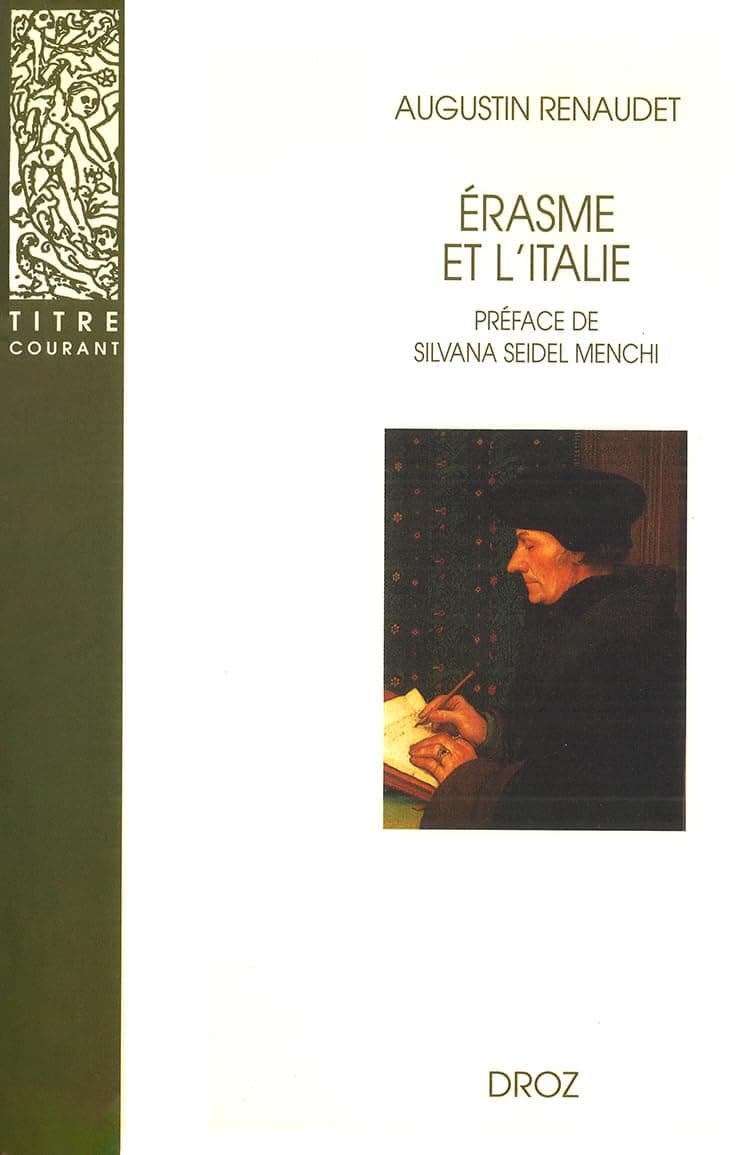 ERASME ET L'ITALIE: Nouvelle édition corrigée